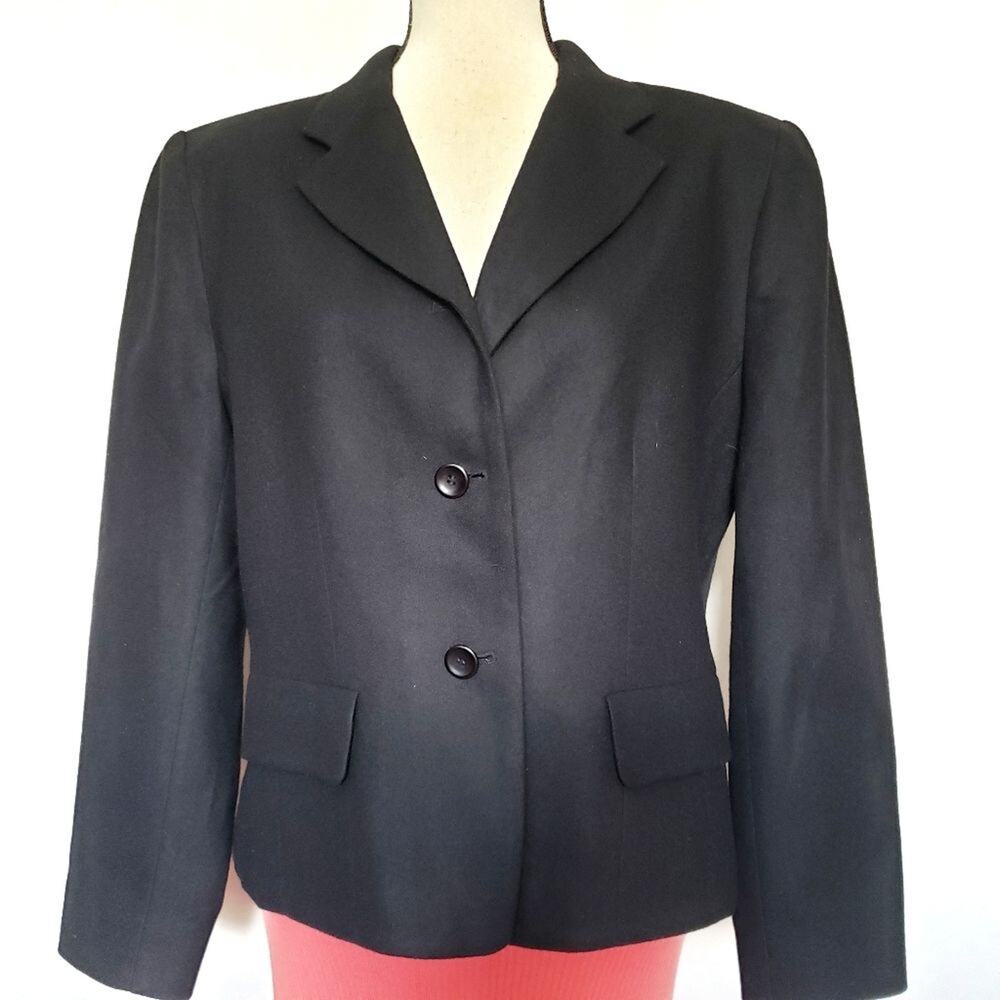 Pendleton Virgin Wool Womens Blazer Sz 10 Preppy Quiet Luxury Old Money Corpcore